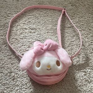 Sanrio Pink My Melody Kids Crossbody Bag